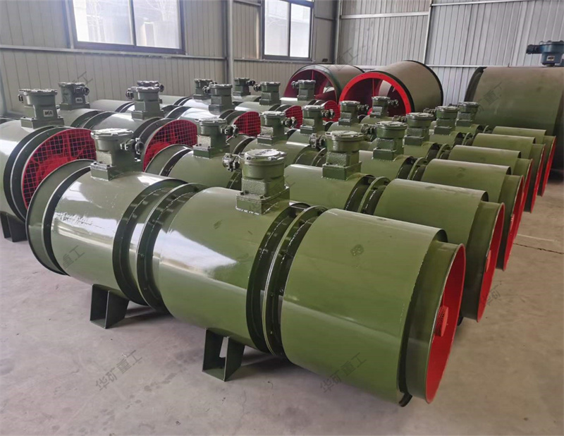 華礦集團熱銷產(chǎn)品軸流風機發(fā)往內(nèi)蒙古